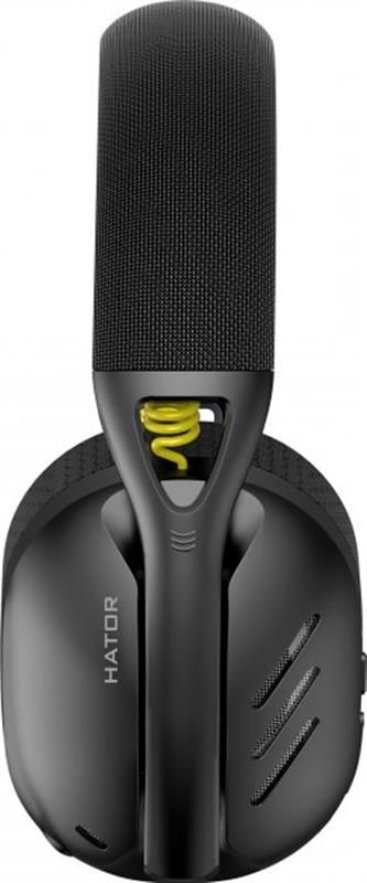 Bluetooth-гарнiтура Hator Hyperpunk 2 Wireless Tri-mode Black (HTA-855)