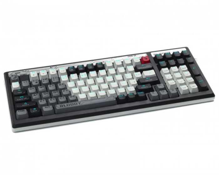 Клавіатура Bloody B950 RGB Warrior Grey