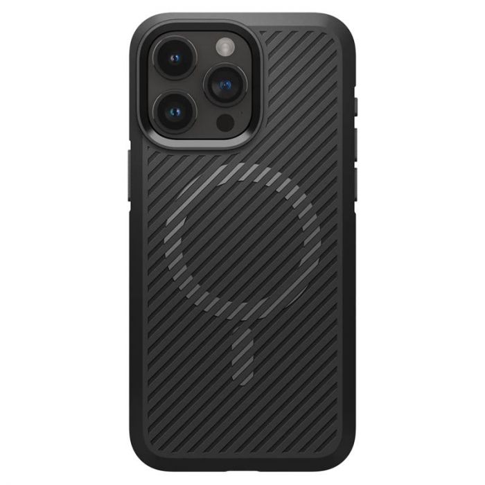 Чохол-накладка Spigen Core Armor MagFit для Apple iPhone 15 Pro Matte Black (ACS06467)