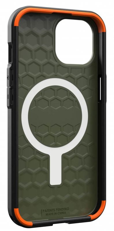 Чохол-накладка Urban Armor Gear Civilian Magsafe для Apple iPhone 15 Olive (114287117272)