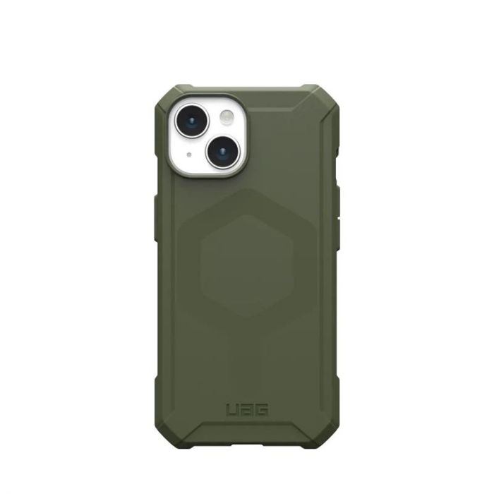 Чохол-накладка Urban Armor Gear Essential Armor Magsafe для Apple iPhone 15 Olive Drab (114288117272)
