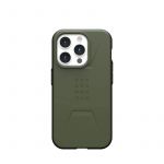 Чохол-накладка Urban Armor Gear Civilian Magsafe для Apple iPhone 15 Pro Olive Drab (114275117272)