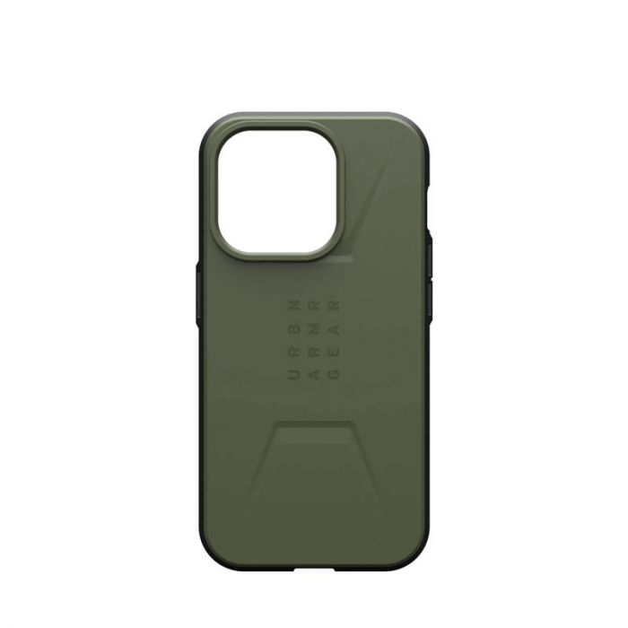 Чохол-накладка Urban Armor Gear Civilian Magsafe для Apple iPhone 15 Pro Olive Drab (114275117272)