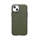 Чохол-накладка Urban Armor Gear Civilian Magsafe для Apple iPhone 15 Plus Olive Drab (114306117272)