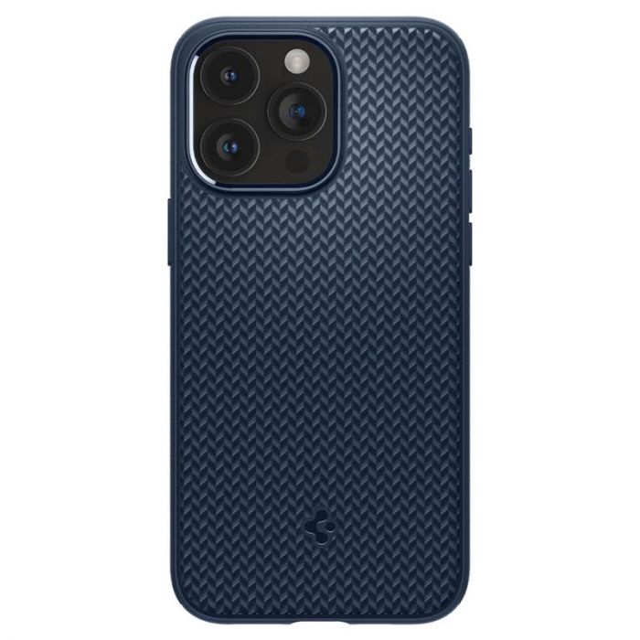 Чохол-накладка Spigen Mag Armor MagFit для Apple iPhone 15 Pro Navy Blue (ACS06737)