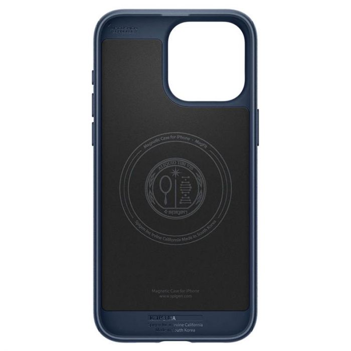 Чохол-накладка Spigen Mag Armor MagFit для Apple iPhone 15 Pro Navy Blue (ACS06737)