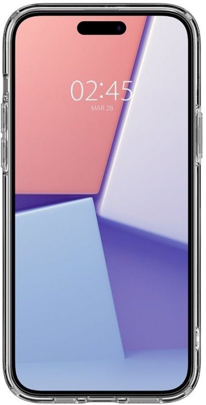 Чохол-накладка Spigen Crystal Hybrid для Apple iPhone 15 Plus Crystal Clear (ACS06459)