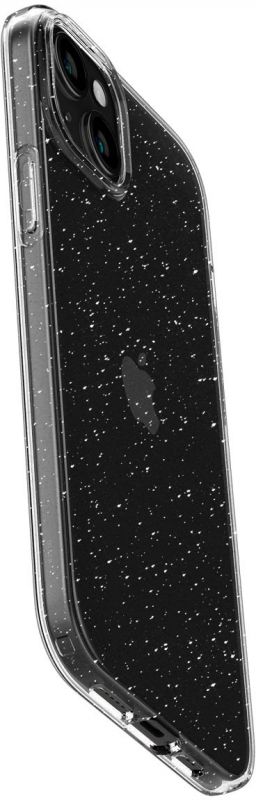 Чохол-накладка Spigen Liquid Crystal Glitter для Apple iPhone 15 Plus Crystal Quartz (ACS06648)