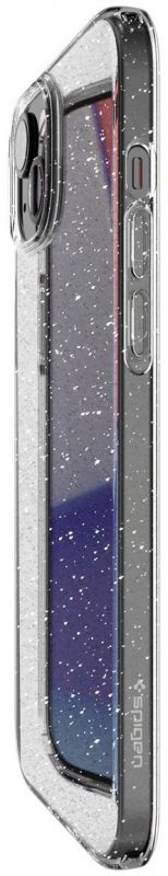 Чохол-накладка Spigen Liquid Crystal Glitter для Apple iPhone 15 Plus Crystal Quartz (ACS06648)