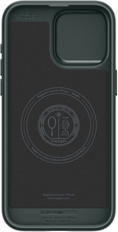 Чохол-накладка Spigen Optik Armor MagFit для Apple iPhone 15 Pro Abyss Green (ACS06739)