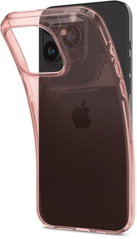 Чохол-накладка Spigen Crystal Flex для Apple iPhone 15 Pro Max Rose Crystal (ACS06445)