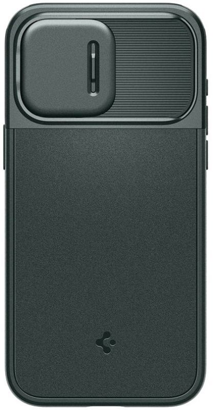 Чохол-накладка Spigen Optik Armor MagFit для Apple iPhone 15 Pro Max Abyss Green (ACS06600)