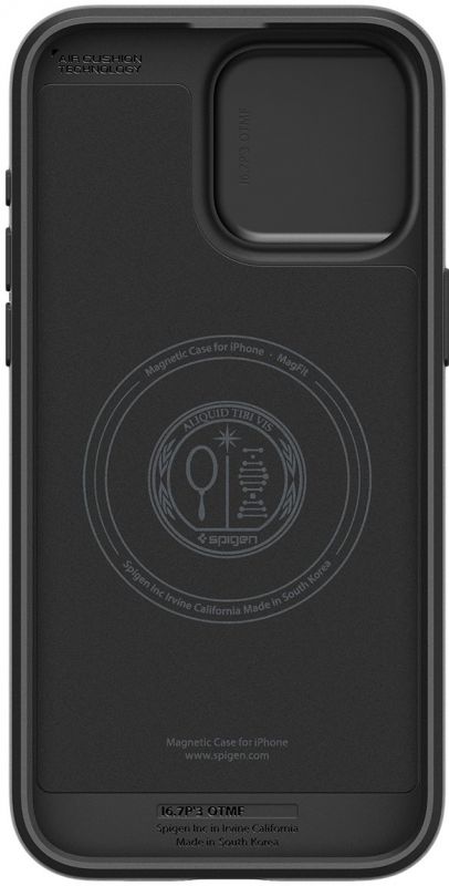 Чохол-накладка Spigen Optik Armor MagFit для Apple iPhone 15 Pro Max Black (ACS06599)