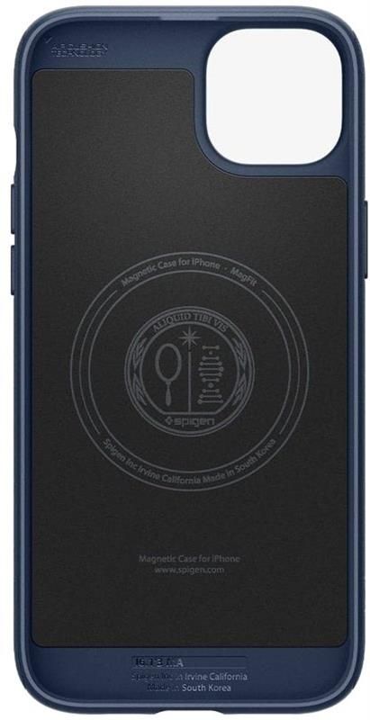 Чохол-накладка Spigen Mag Armor MagFit для Apple iPhone 15 Navy Blue (ACS06816)