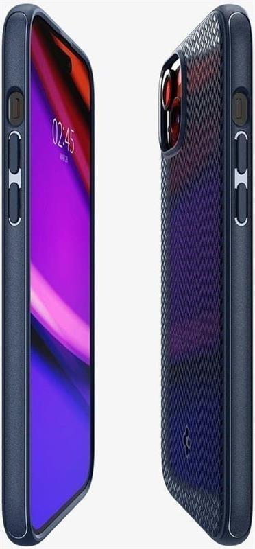 Чохол-накладка Spigen Mag Armor MagFit для Apple iPhone 15 Navy Blue (ACS06816)