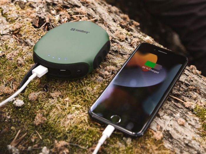 Універсальна мобільна батарея Sandberg Survivor Powerbank 10000mAh Green (420-60)