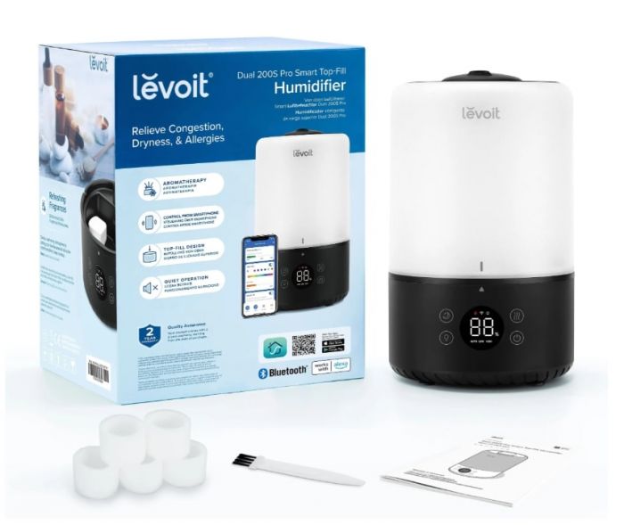Зволожувач повітря Levoit Dual 200S Pro Smart Top-Fill LUH-D301S-KEUR (HEAPHULVSEU0079Y)