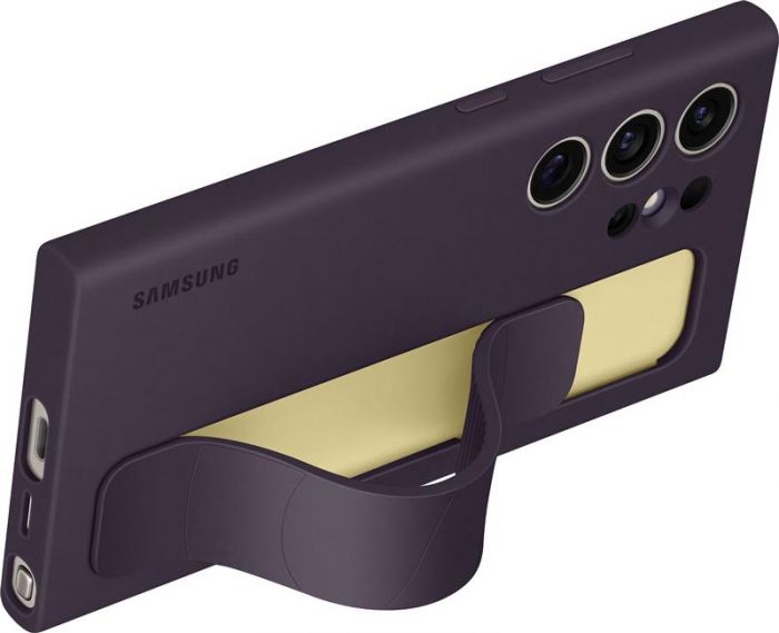 Чохол-накладка Samsung Standing Grip Case для Samsung Galaxy S24 Ultra SM-S928 Dark Violet (EF-GS928CEEGWW)
