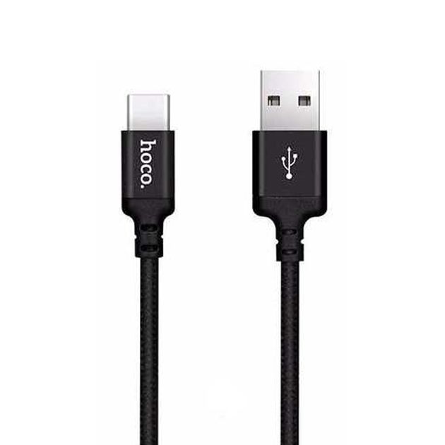 Кабель Hoco X14 Times Speed USB - USB Type-C (M/M), 1 м, Black (D23161)