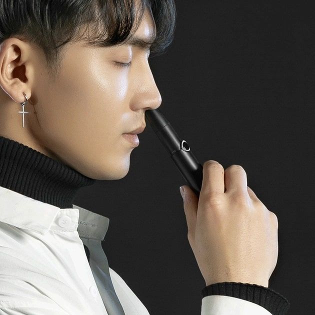 Тример для носа і вух Xiaomi Enchen Mocha N Plus  Black