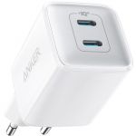 Мережевий зарядний пристрій Anker PowerPort 521 Nano Pro White, 40 W, 2хUSB Type-C (A2038G21)