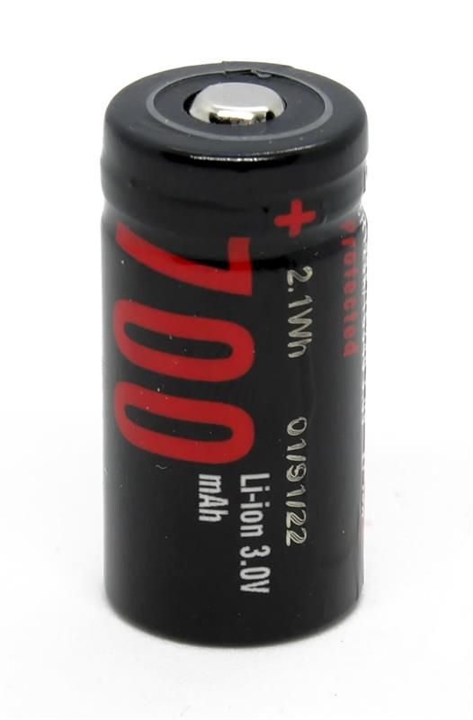 Акумулятор Soshine Protected CR123A/16340 3.0V 700mAh 1шт