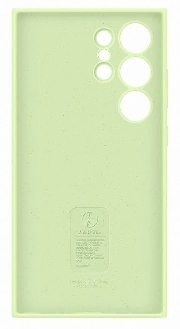 Чохол-накладка Samsung Silicone Case для Samsung Galaxy S24 Ultra SM-S928 Light Green (EF-PS928TGEGWW)