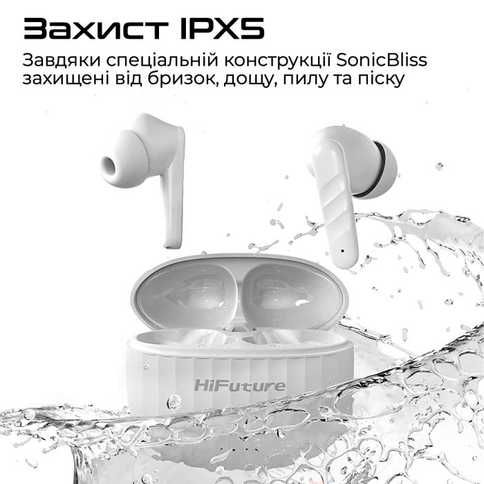 Bluetooth-гарнітура HiFuture SonicBliss Black (sonicbliss.black)