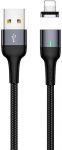 Кабель Usams US-SJ326 USB - Lightning, магнітний, 1 м, Tarnish (SJ326USB01)