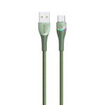 Кабель Usams US-SJ542 USB - USB Type-C, 1.2 м, Green (SJ542USB03)
