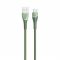Кабель Usams US-SJ542 USB - USB Type-C, 1.2 м, Green (SJ542USB03)