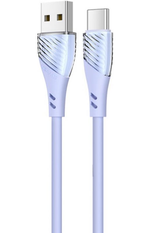 Кабель Usams US-SJ494 USB - USB Type-C (M/M), 1 м, Blue (SJ494USB03)
