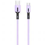 Кабель Usams US-SJ433 USB - USB Type-C (M/M), 1 м, Purple (SJ433USB04)