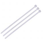 Стяжки Eserver 4,8*250 мм, 100 шт, білі (WT-7001-5x250)