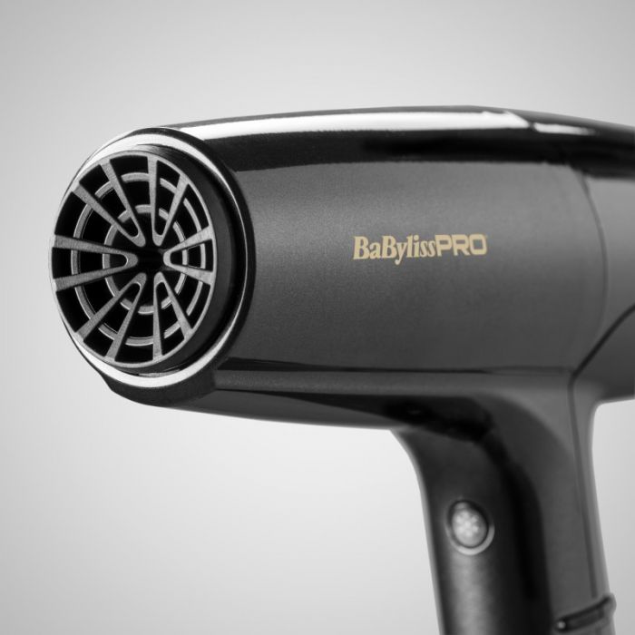 Фен Babyliss Pro Falco Grey&Gold BAB8550E