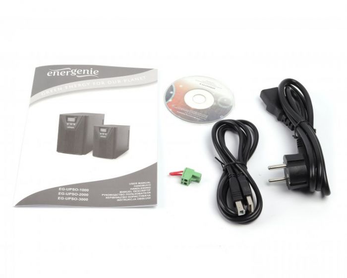Джерело безперебійного живлення EnerGenie EG-UPSO-1000 1000VA