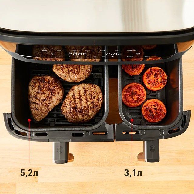 Мультипіч Tefal Dual EasyFry&Grill AirFryer EY905B10