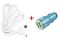 Автомобільний зарядний пристрій Dengos (2USB; 2.1A, 1A) Blue (DG-CS-02) + кабель USB Type-C