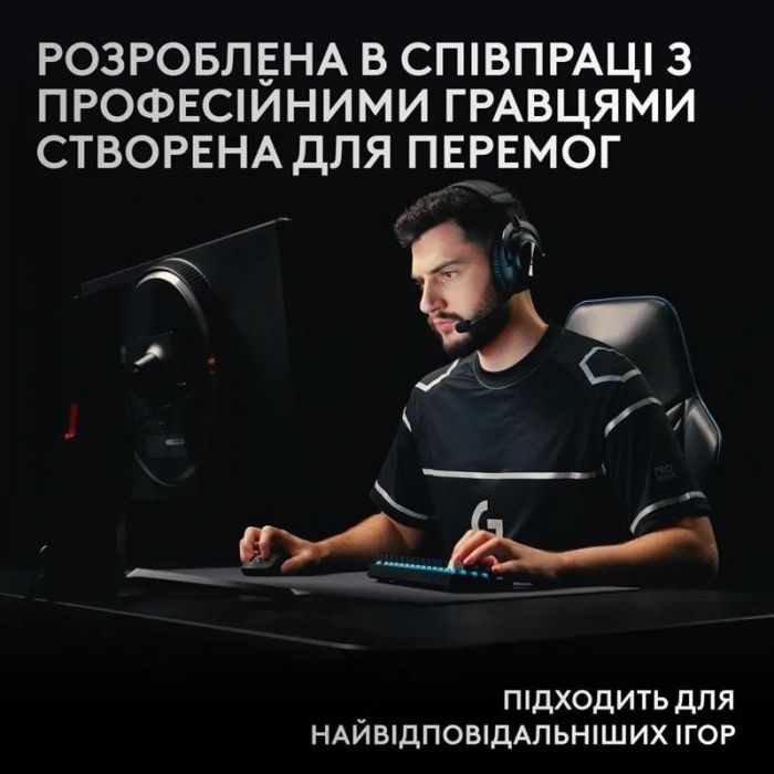 Клавiатура бездротова Logitech G PRO X 60 TKL GX Optical Tactile White (920-011930)
