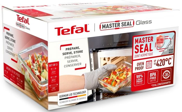 Набір контейнерів Tefal Master Seal 3 шт (N1050910)