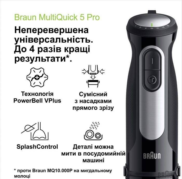 Блендер Braun MQ 55755 MBK