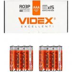 Батарейка Videx Super Heavy Duty Shrink AAA/R3 60шт