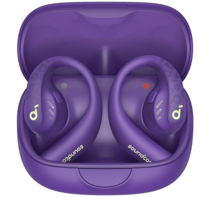 Bluetooth-гарнітура Anker SoundCore AeroFit Pro Purple (A3871GQ1)