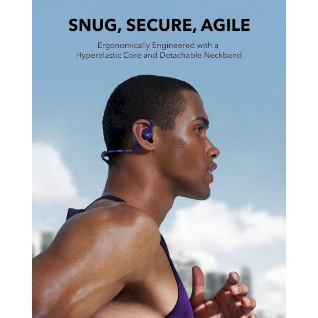 Bluetooth-гарнітура Anker SoundCore AeroFit Pro Purple (A3871GQ1)