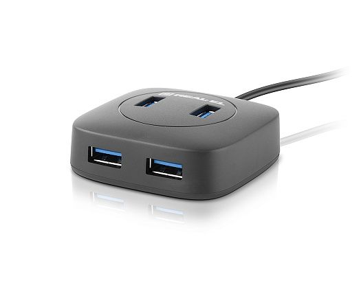 USB-хаб REAL-EL CQ-407 4 ports