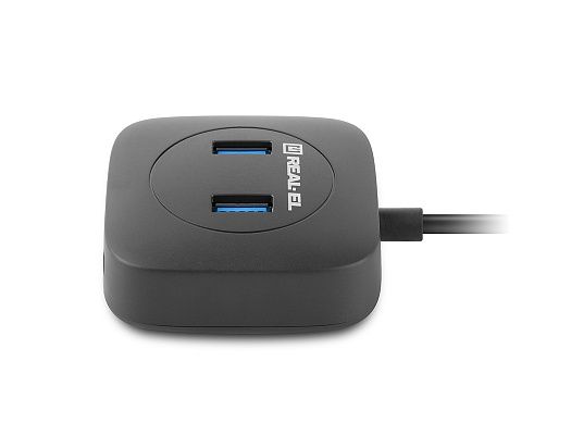 USB-хаб REAL-EL CQ-407 4 ports