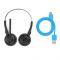 Bluetooth-гарнітура JLab Go Work Pop Black (IEUHBGWRKPOPRBLK4)