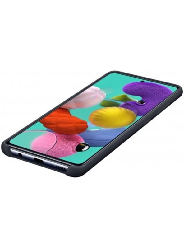 Чохол-накладка Samsung Silicone Cover для Samsung Galaxy A51 SM-A515 Black (EF-PA515TBEGRU)