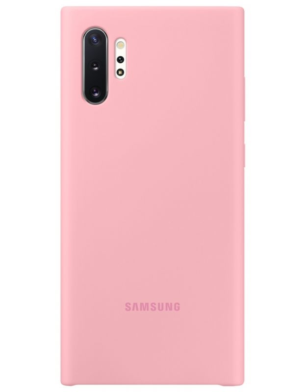 Чохол-накладка Samsung Silicone Cover для Samsung Galaxy Note 10+ SM-N975 Pink (EF-PN975TPEGRU)