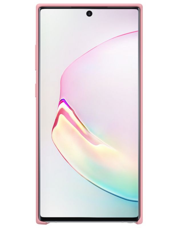 Чохол-накладка Samsung Silicone Cover для Samsung Galaxy Note 10+ SM-N975 Pink (EF-PN975TPEGRU)